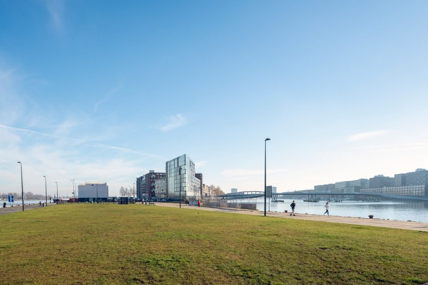 Kop van Java-eiland in Amsterdam
