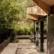 Courtyard beside Arbour House by Andrei Saltykov