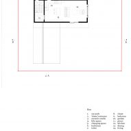 House in Onimichi by Denizen Works plans