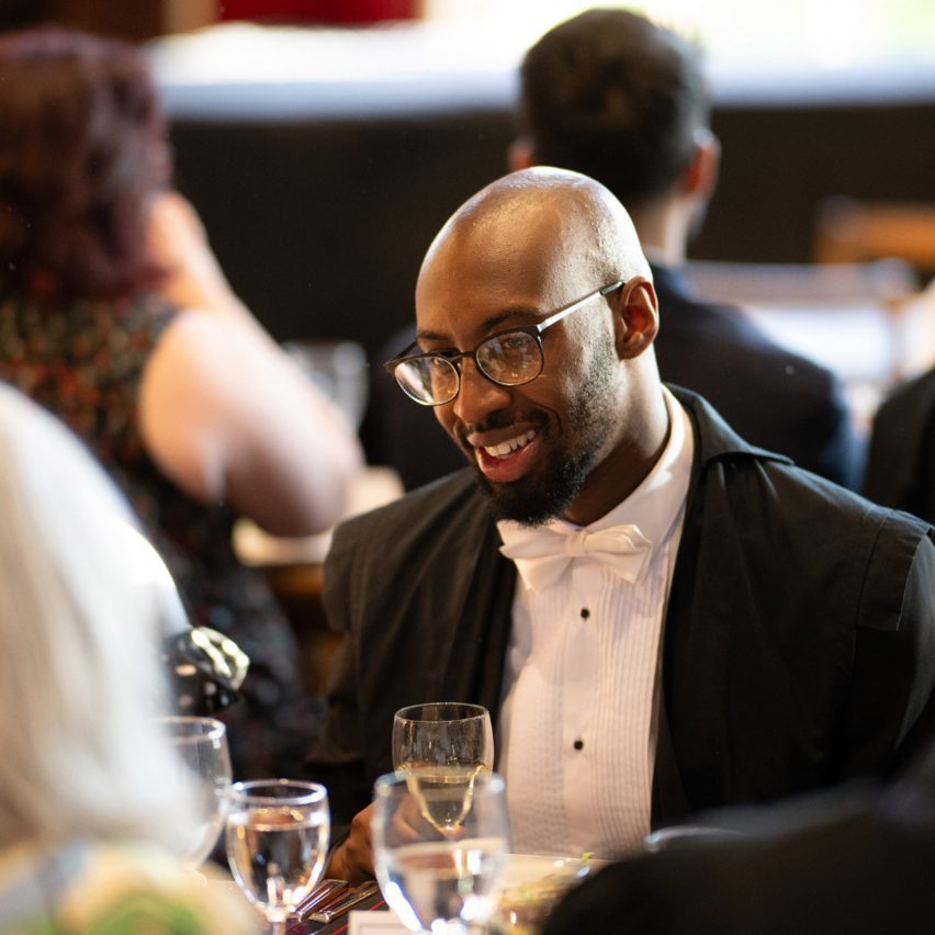 a man wearing a tuxedo