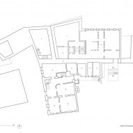 First floor plan of the Mother-of-Pearl Experience Museum by Schulz und Schulz