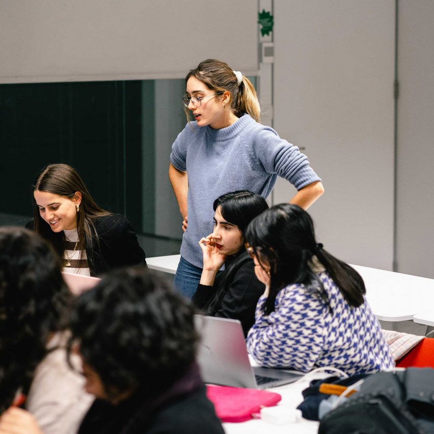 people gathered in a classroom