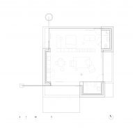 Floor plan of House on the Edge of the Plain by Skupaj Arhitekti