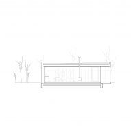 Section of House on the Edge of the Plain by Skupaj Arhitekti