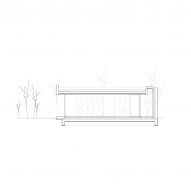 Section of House on the Edge of the Plain by Skupaj Arhitekti