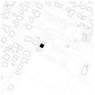 Site plan of House on the Edge of the Plain by Skupaj Arhitekti