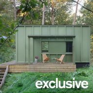 Compact holiday cabin by i29 "functions as a Swiss army knife"