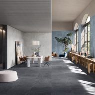 Ink tile collection by Ceramiche Refin