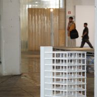 Fifteen studios have created installations from reused building materials and other found objects for an exhibition at artspace Laguna.