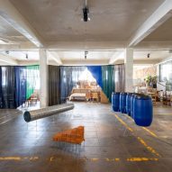 Fifteen studios have created installations from reused building materials and other found objects for an exhibition at artspace Laguna.