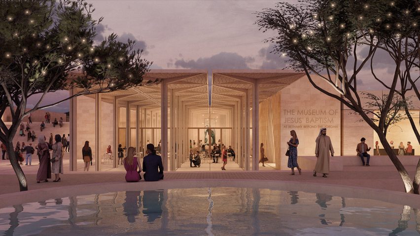 The Museum of Jesus' Baptism by Niall McLaughlin Architects