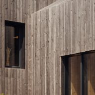 Larch cladding on Orchard House designed by Studio Bark