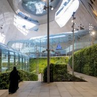 Qasr AlHokm Metro Station by Snøhetta