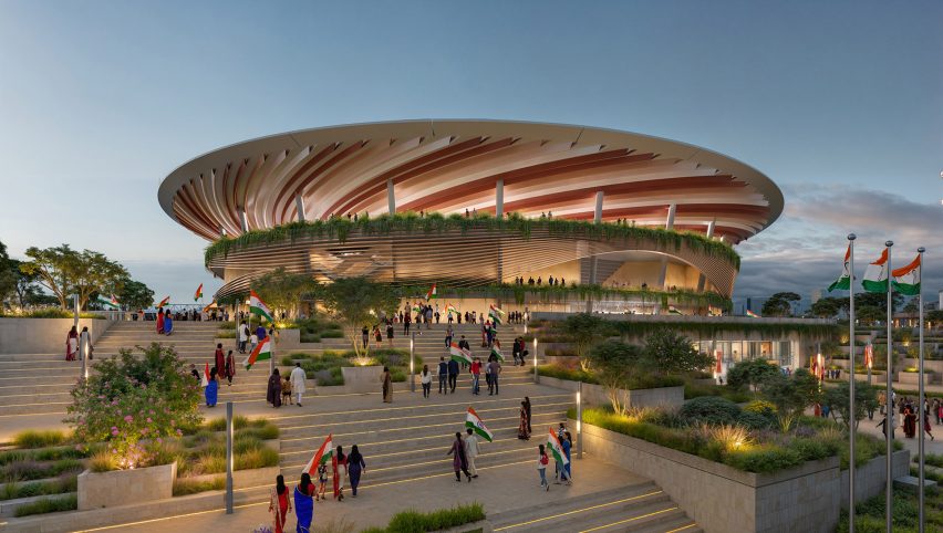 Tennis centre at the Sardar Vallabhbhai Patel Sports Enclave
