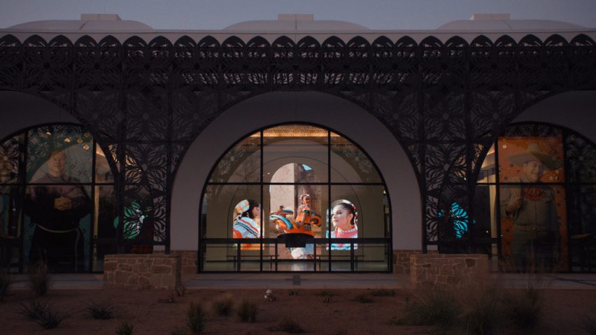 visualisation of gallery facade