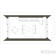 Second floor plan of The Works by Felix Lewis Architects