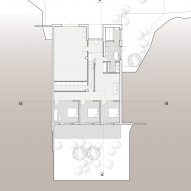 Plan of Swan Nest by Yrki Arkitektar