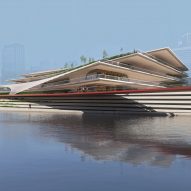 Zaha Hadid Architects designs curving cultural district on Hangzhou waterfront