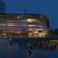 Qiantang Bay Cultural District by Zaha Hadid Architects