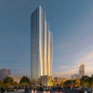 Zaha Hadid Architects draws on fluted orchid for Taipei skyscraper