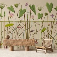 Nine dynamic surfaces that give interiors eye-catching backgrounds