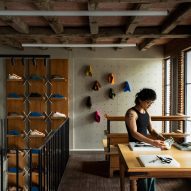 Interiors of the Gully Labs store in New Delhi by The Melange Studio