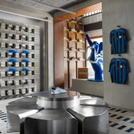 Interiors of the Gully Labs store in New Delhi by The Melange Studio