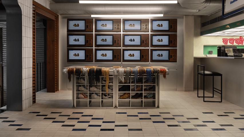 Gully Labs store in New Delhi by The Melange Studio