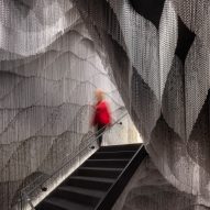 Six sculptural installations spotlighting the versatility of Kriskadecor's metal chains