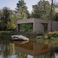 Johnston Marklee positions New York Vipp guesthouse as "portal into nature"