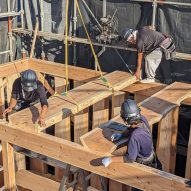 Construction of Live Sawn House by ICADA