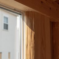 Cedar details in Live Sawn House by ICADA