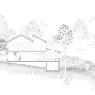 Section of Camp Alliances by Ozaeta-Fidalgo Architects and Ignacio Galán