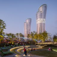 Yibin High-Speed Railway Station Gateway Development by Pelli Clarke & Partners