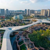 Yibin High-Speed Railway Station Gateway Development by Pelli Clarke & Partners