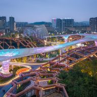 Yibin High-Speed Railway Station Gateway Development by Pelli Clarke & Partners
