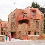 Arts and Crafts details enliven London housing by Metropolitan Workshop
