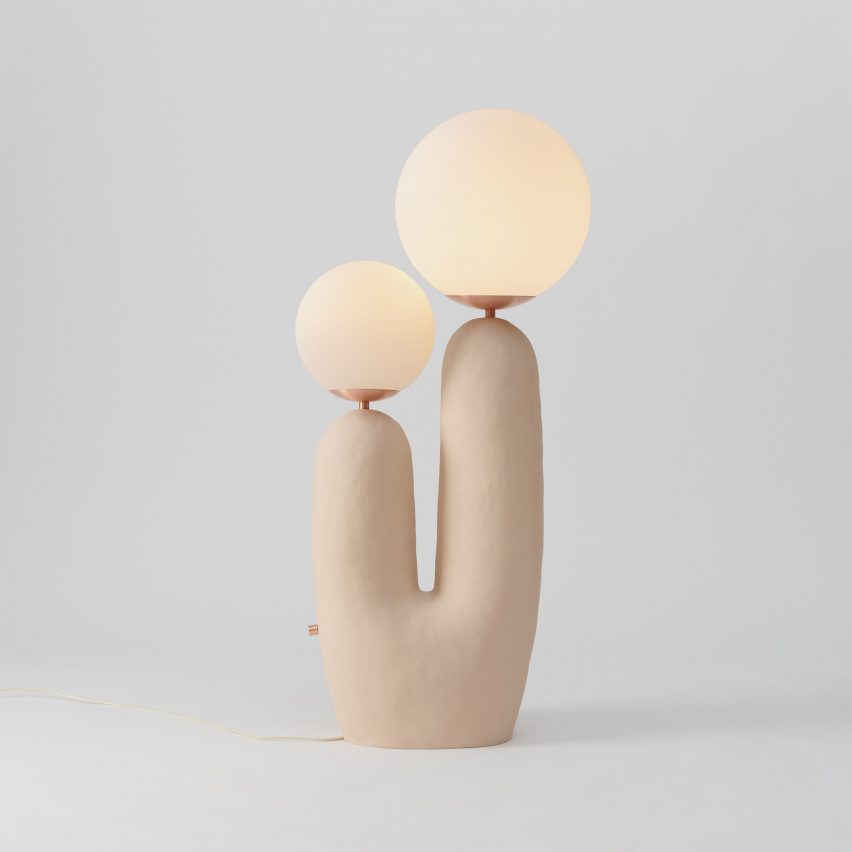 ann abstract lamp design