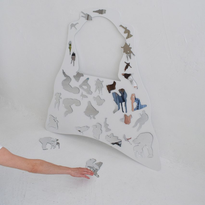 a photograph of a student bag design