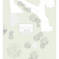 Plan of House Grimstad by Waelgaard Salim Arkitekter