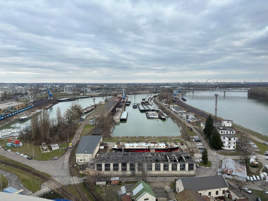 Winter Harbour Bratislava, Slovakia