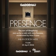 The Art of Simplicity: Dezeen and Gaggenau talk with John Pawson
