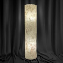 Lighting design piece made out of translucent material