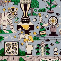 Graphics for Moooi anniversary