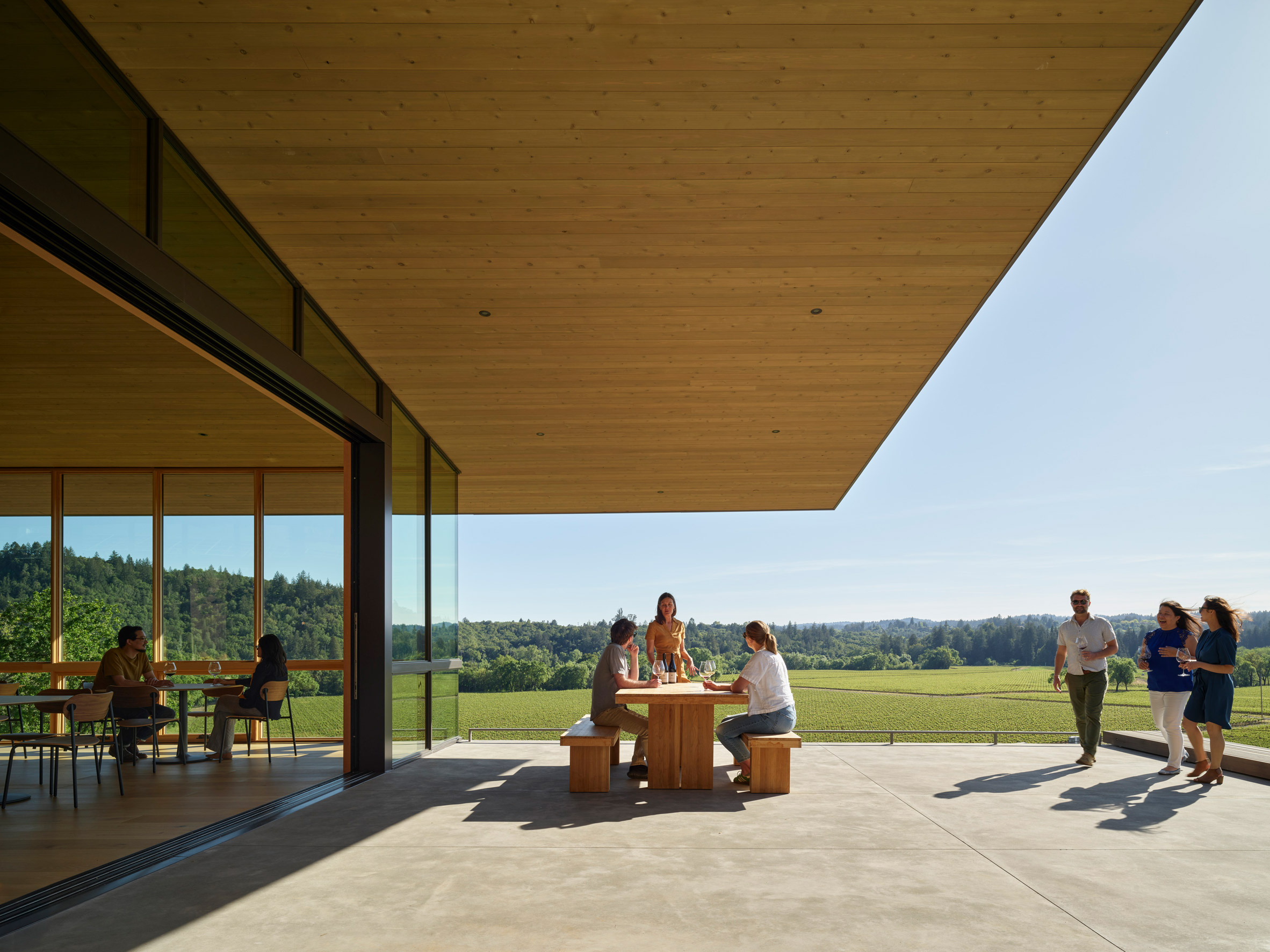 Auteur Russian River winery in California by Bohlin Cywinski Jackon