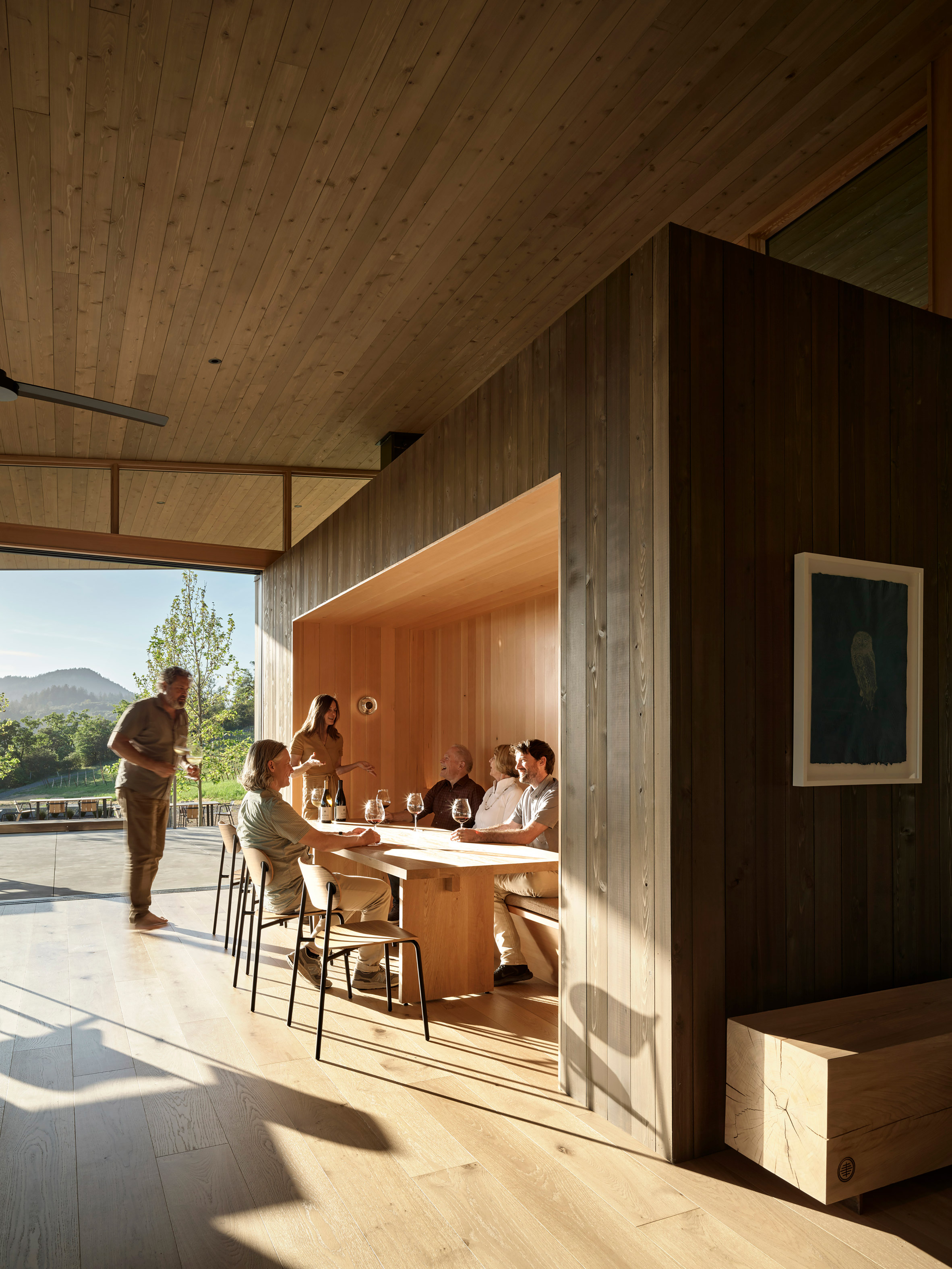 Auteur Russian River winery in California by Bohlin Cywinski Jackon