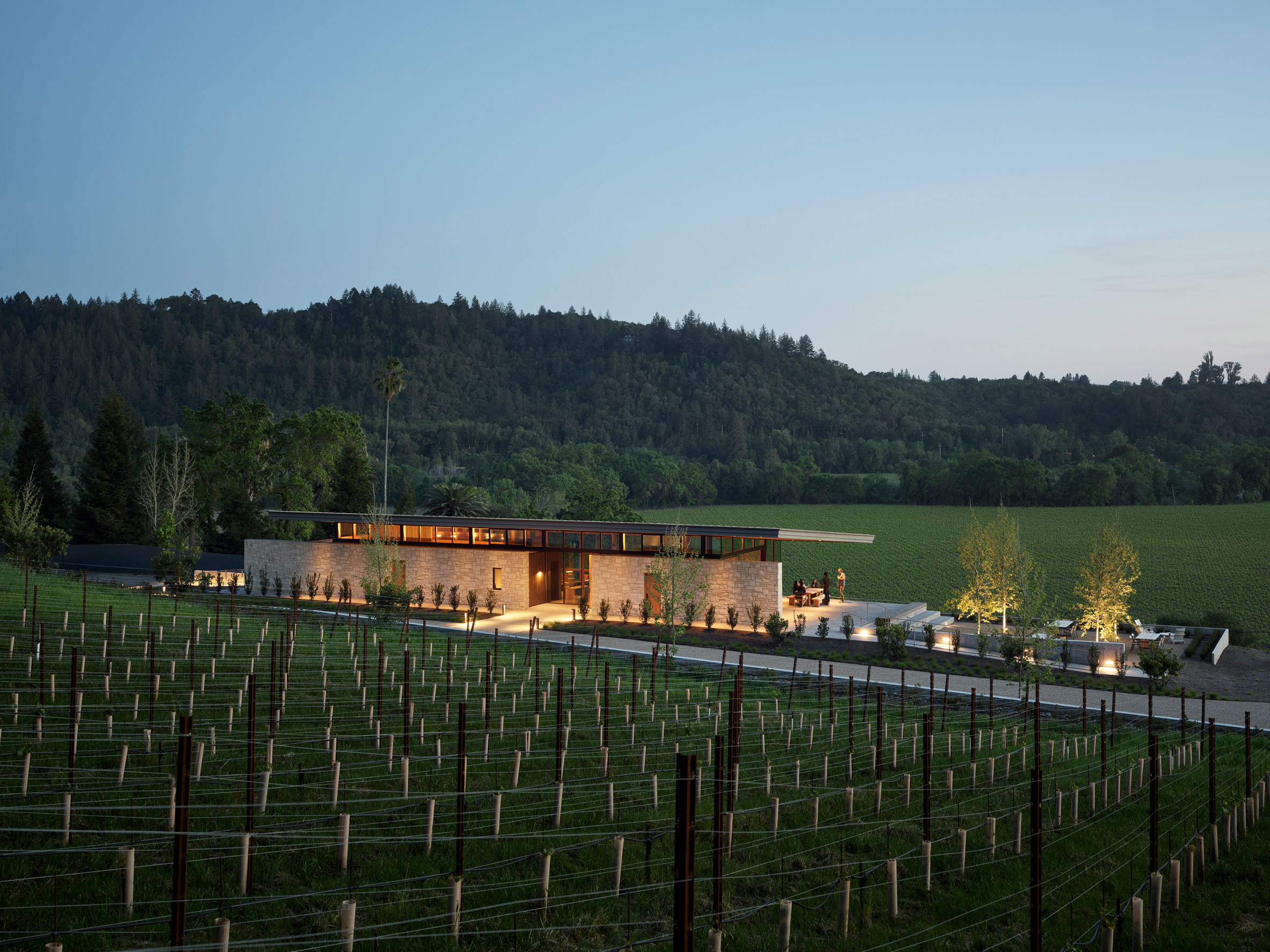 Auteur Russian River winery in California by Bohlin Cywinski Jackon