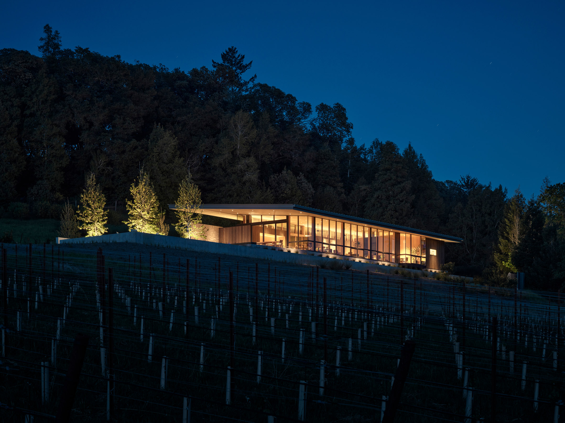 Auteur Russian River winery in California by Bohlin Cywinski Jackon