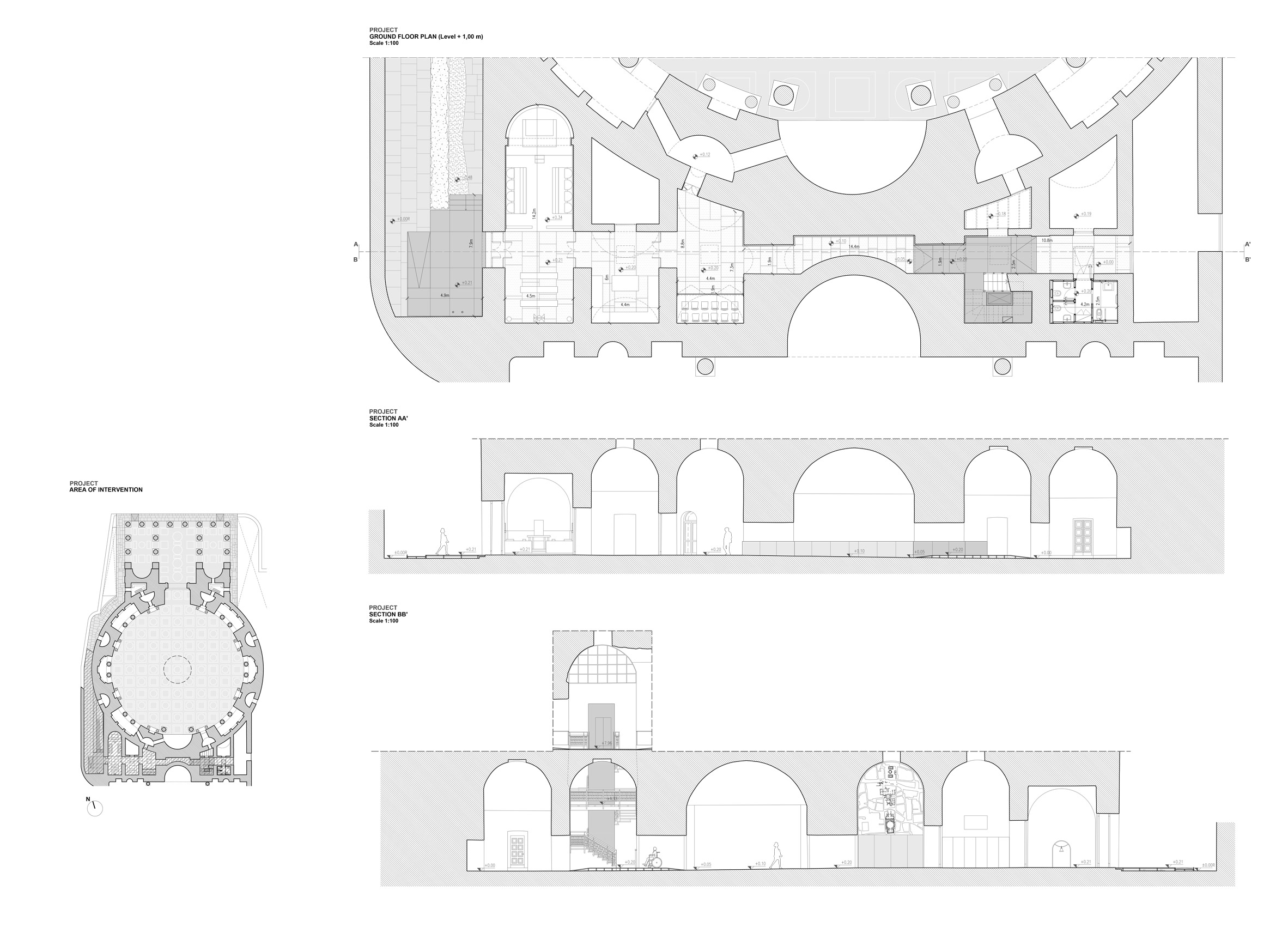Sections of Beyond the Pantheon by STARTT