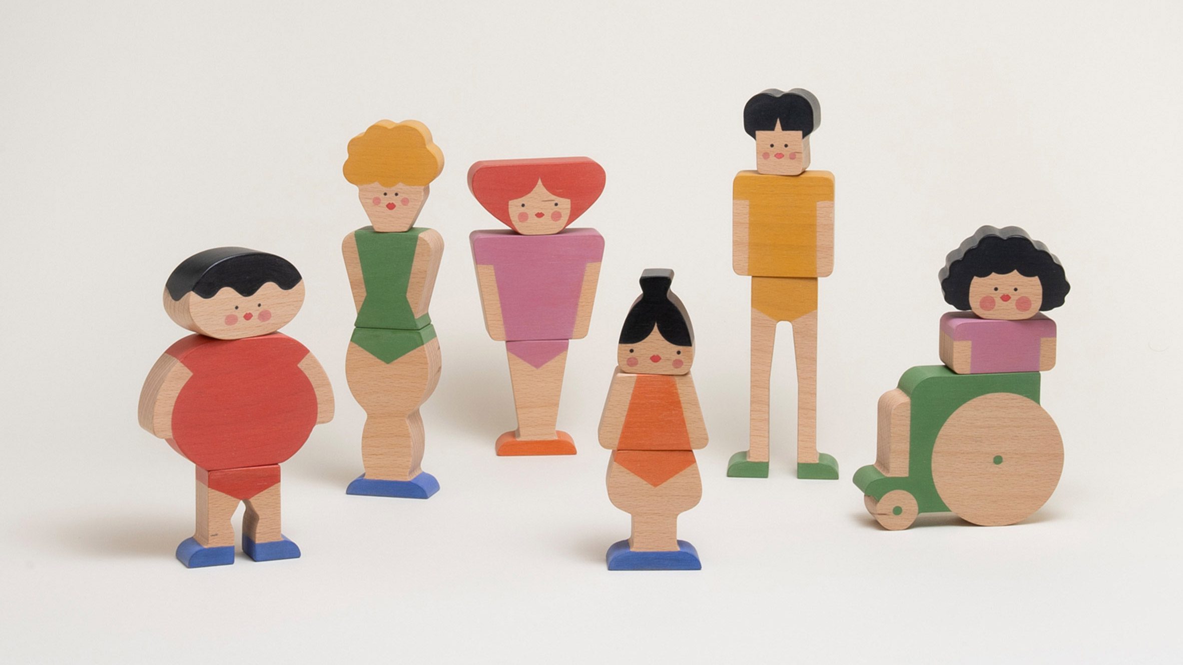 Davina Atallah's stacking toy helps children explore body shapes